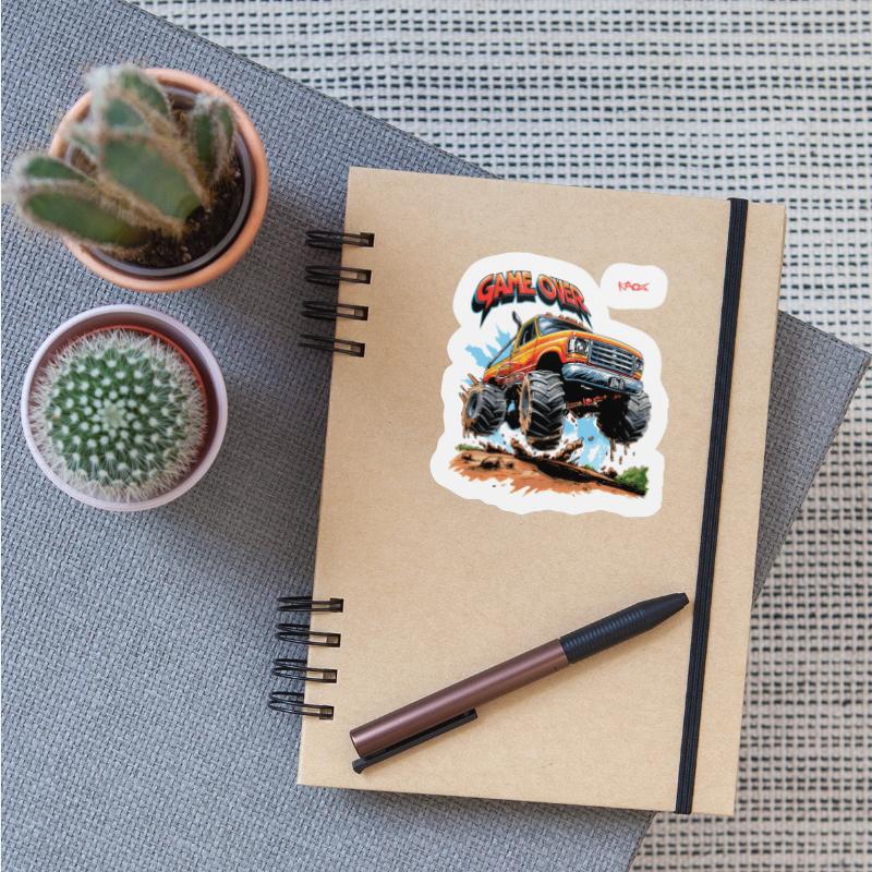 Game Over Gamer Monster Truck