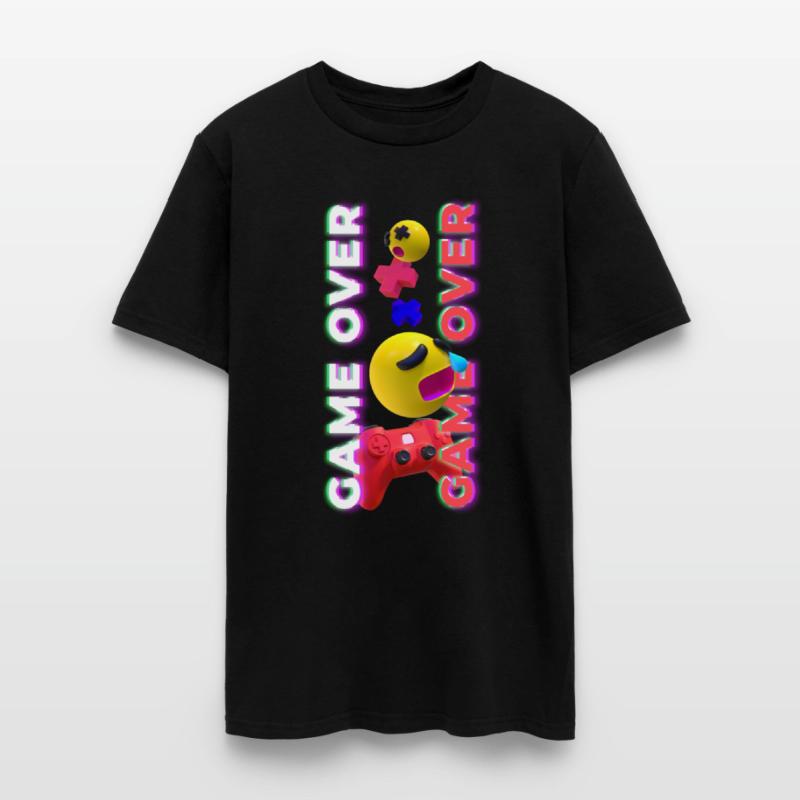 Game Over Glitch Text