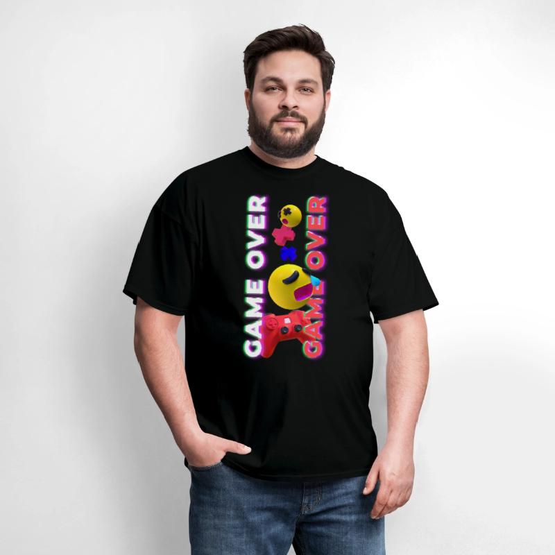 Game Over Glitch Text