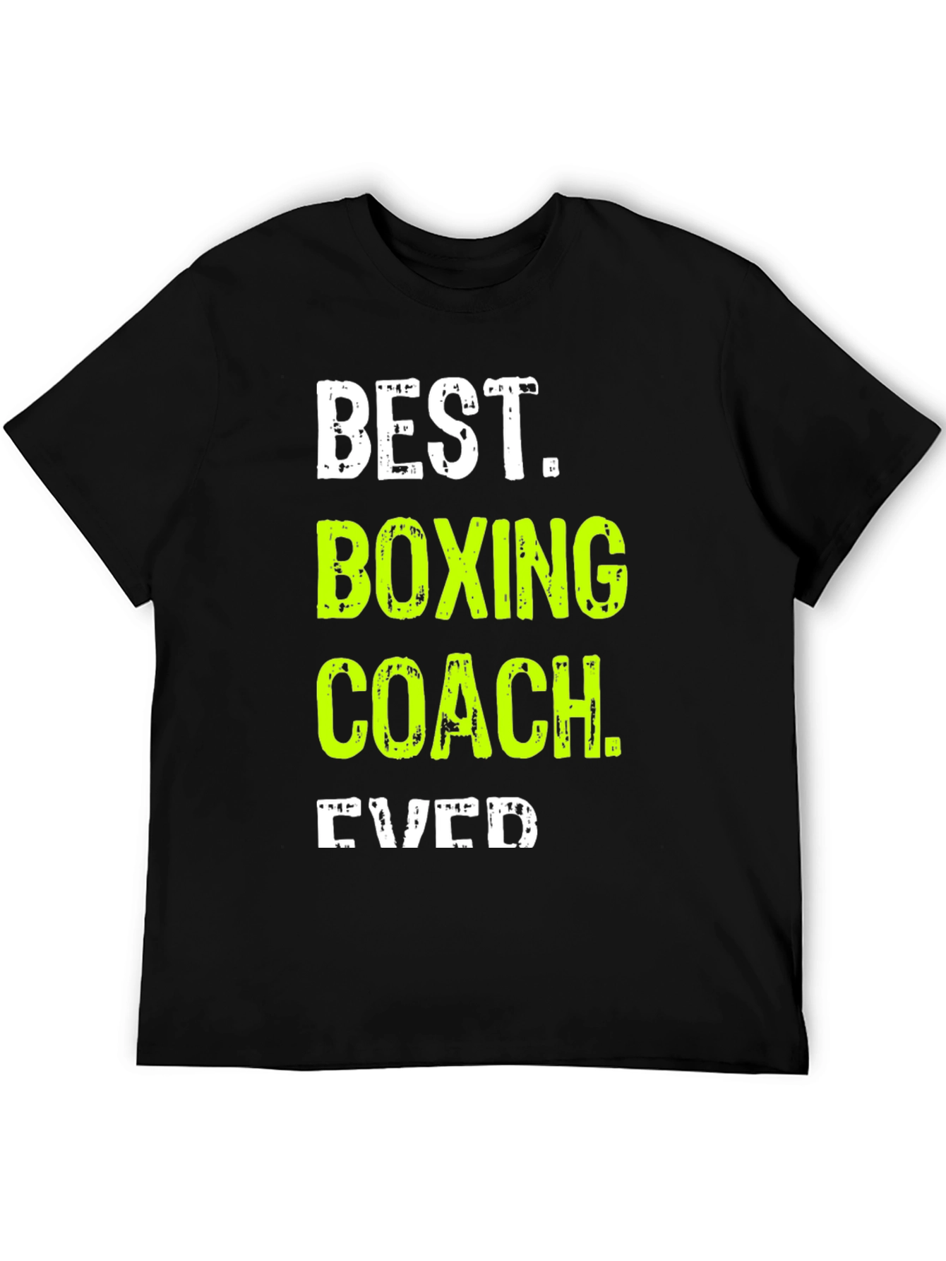 Best Boxing Coach Ever Black T-Shirt