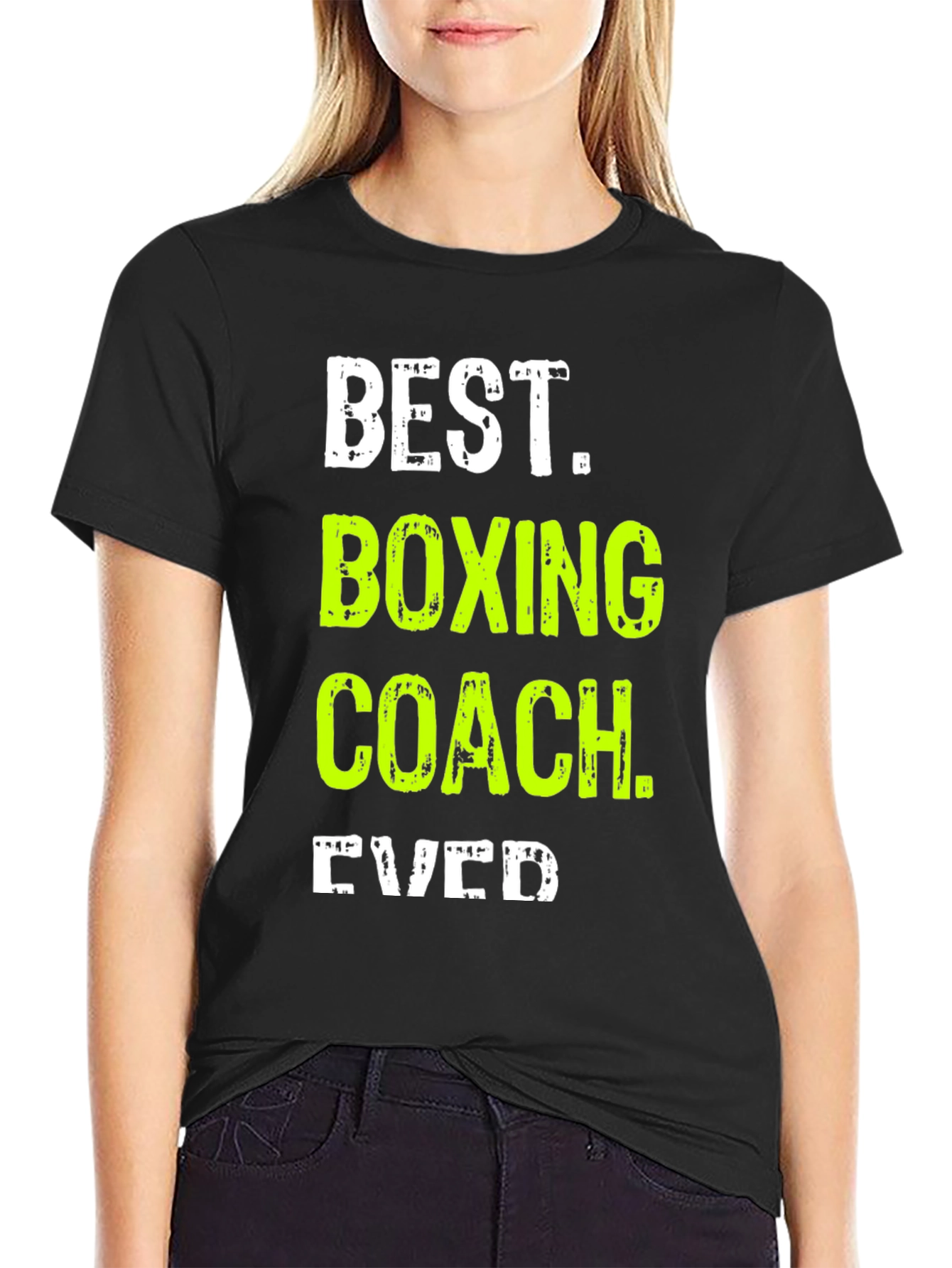 Best Boxing Coach Ever Black T-Shirt