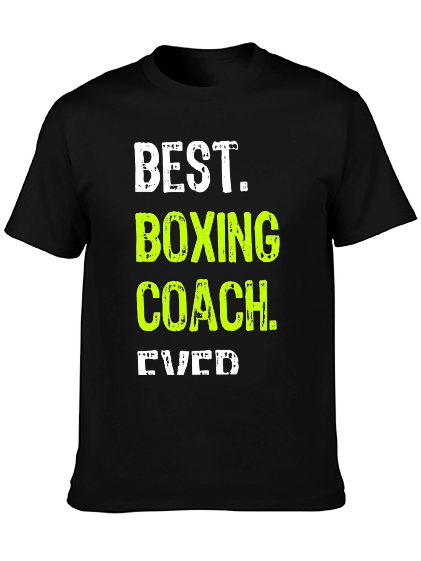 Best Boxing Coach Ever Black T-Shirt