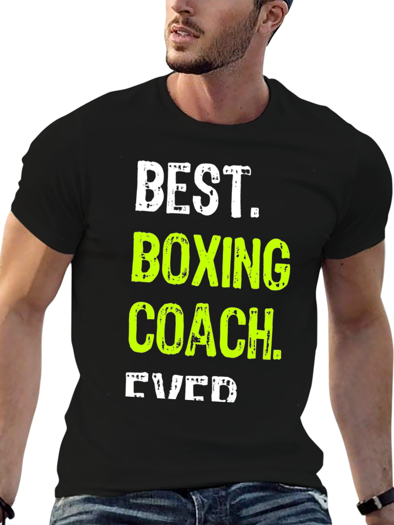 Best Boxing Coach Ever Black T-Shirt