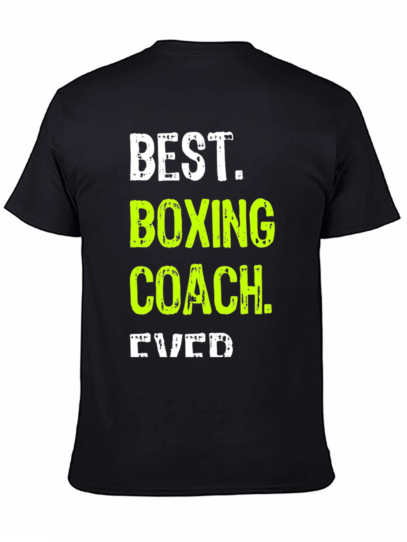 Best Boxing Coach Ever Black T-Shirt