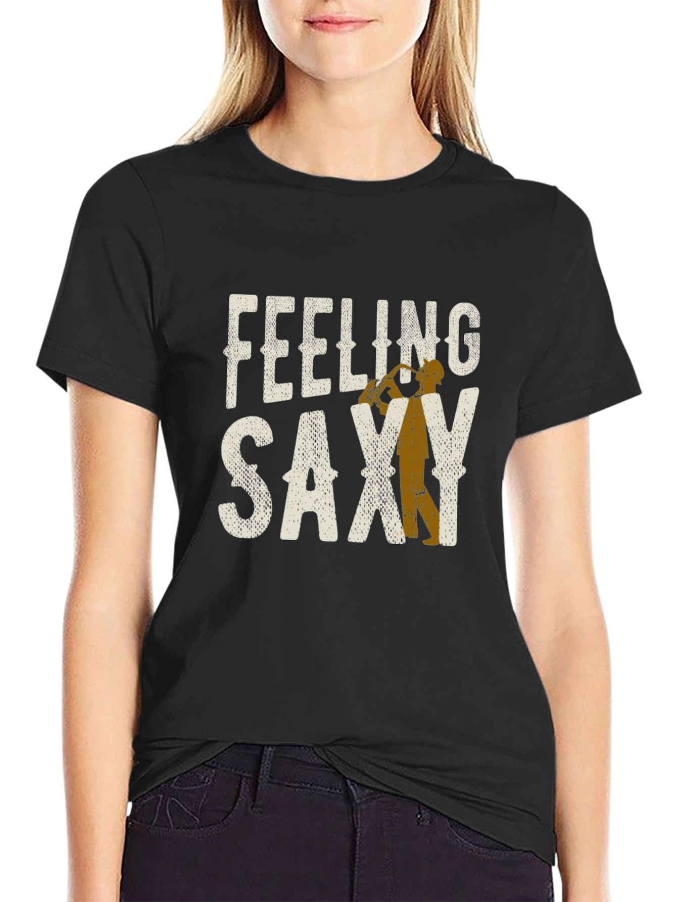 Feeling Saxy Graphic T-Shirt