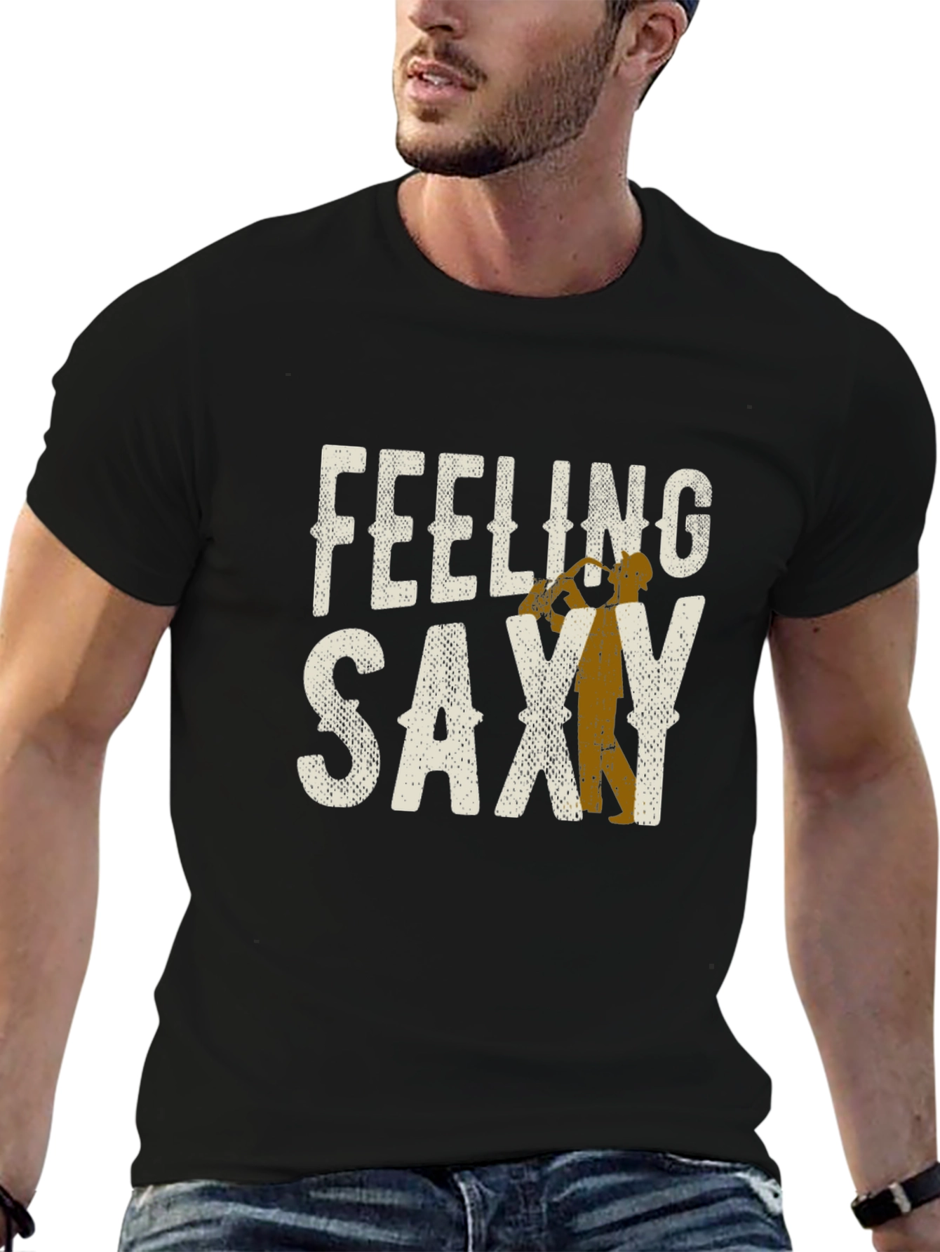 Feeling Saxy Graphic T-Shirt