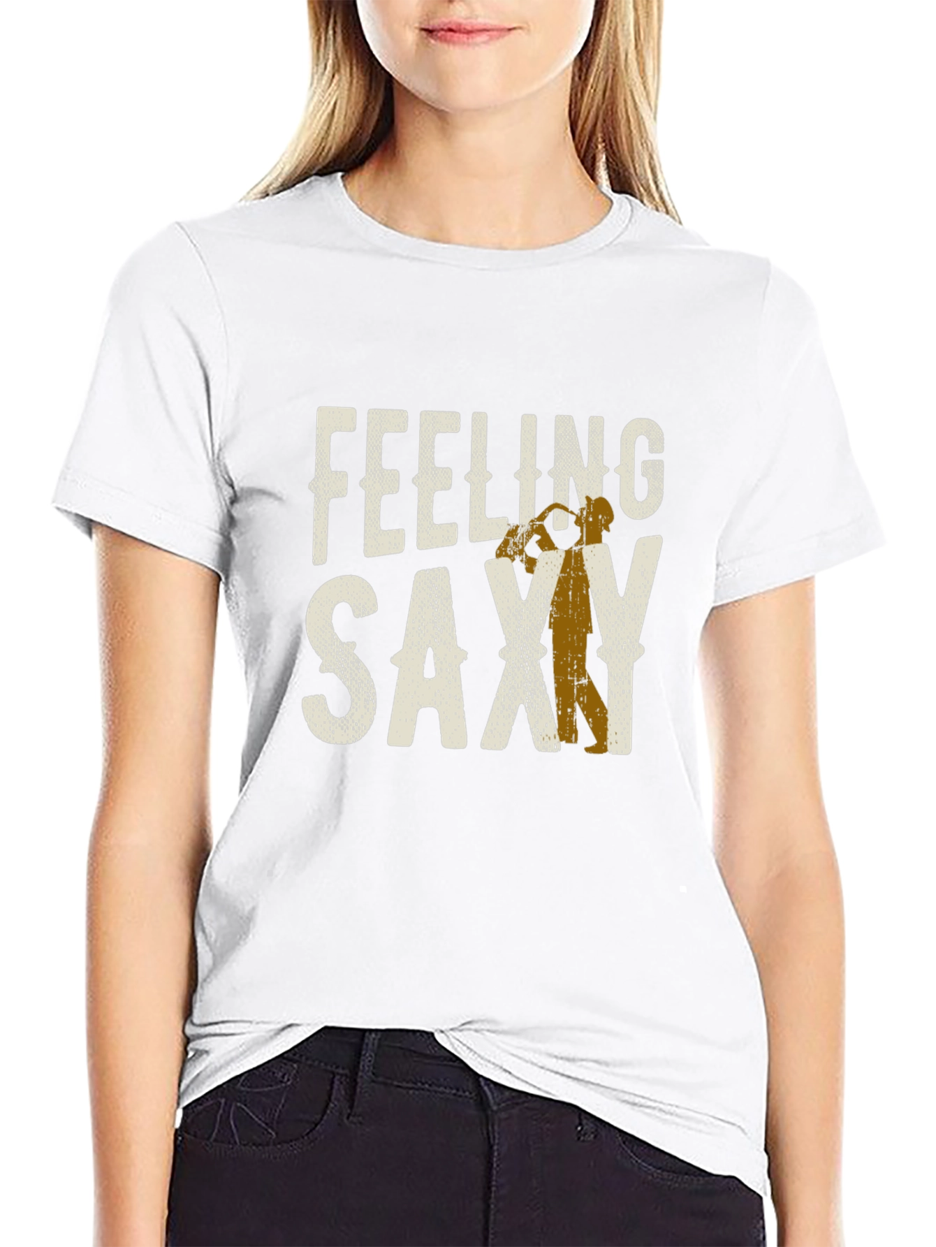Feeling Saxy Graphic T-Shirt