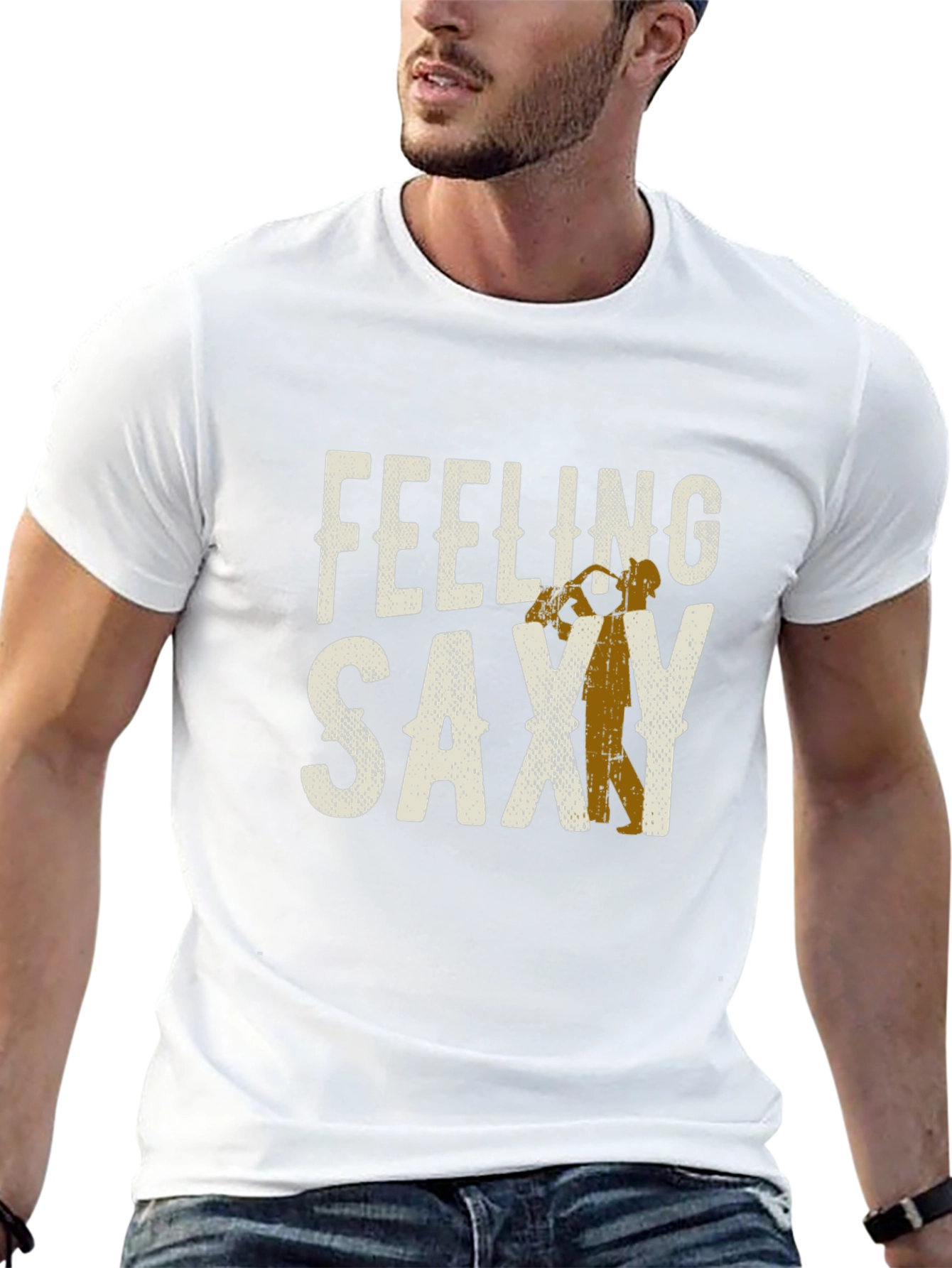 Feeling Saxy Graphic T-Shirt