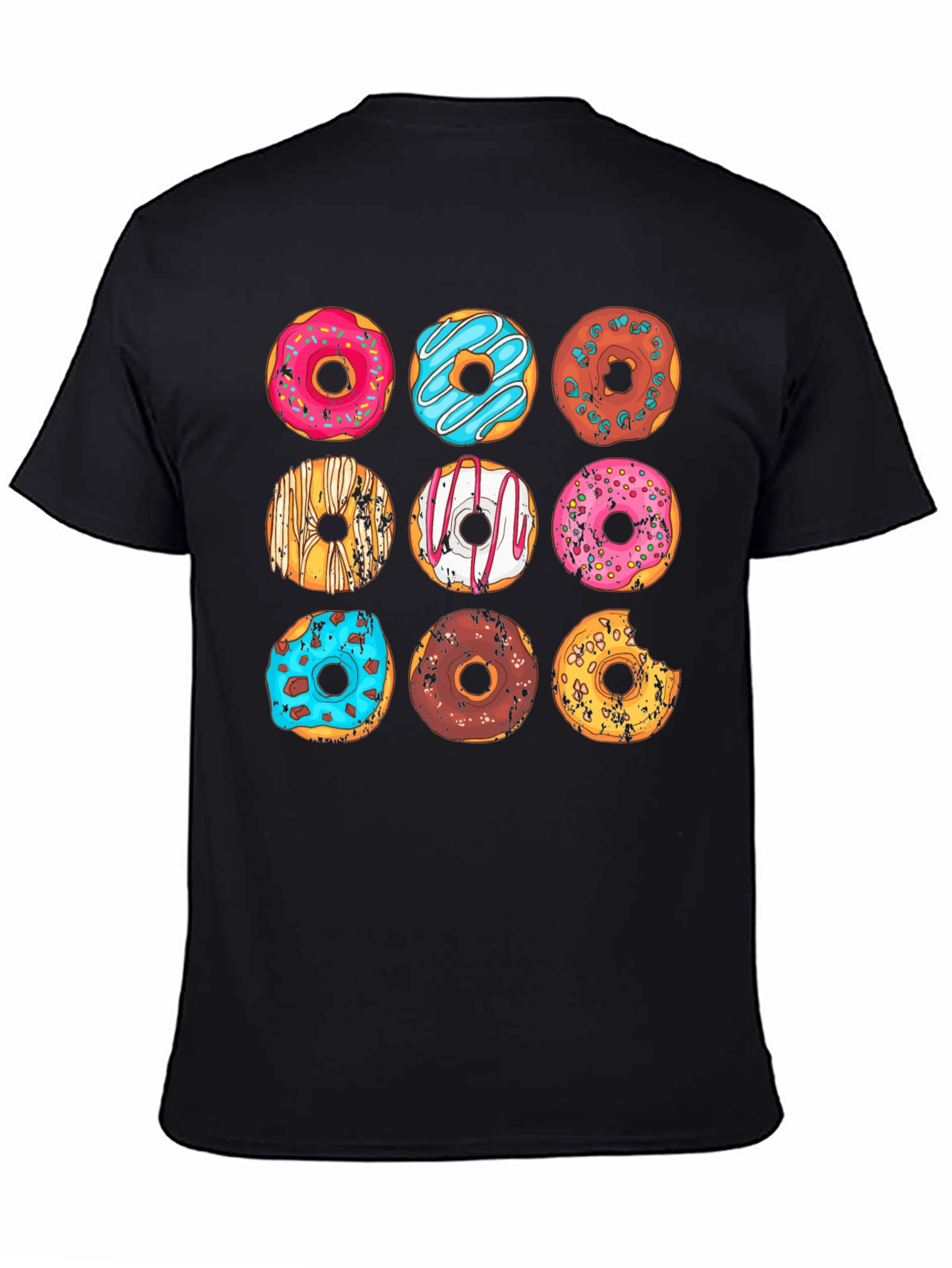 Donut Graphic T-Shirt - Sweet Style