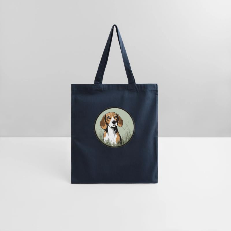 Gentle Beagle in a Serene Meadow