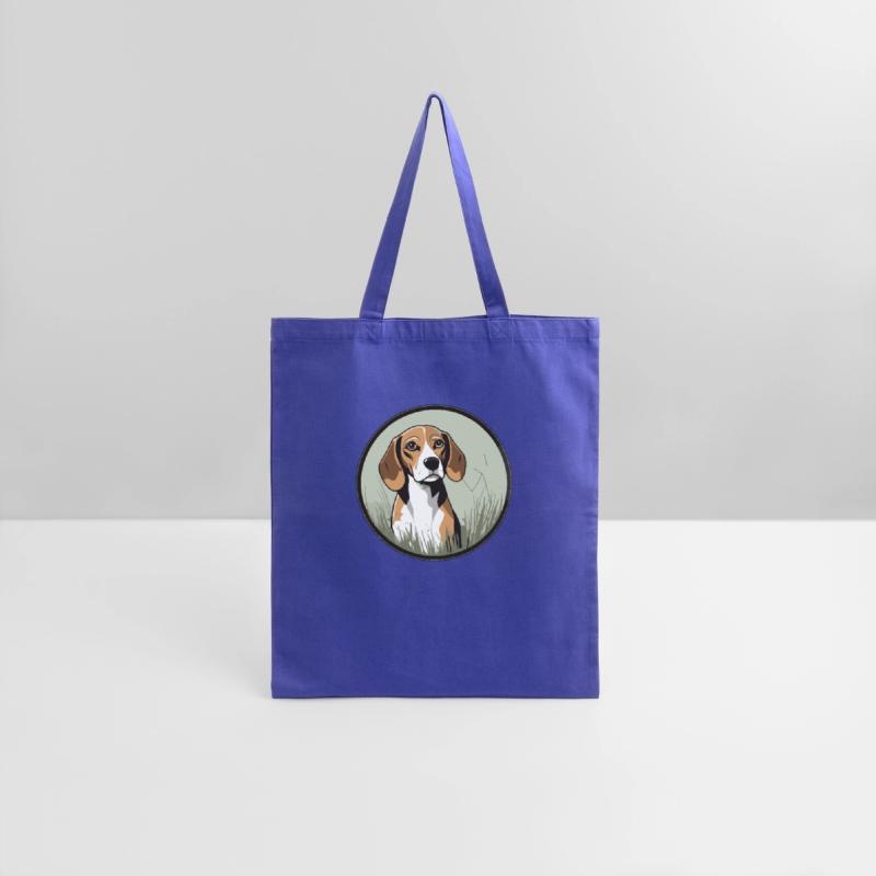 Gentle Beagle in a Serene Meadow