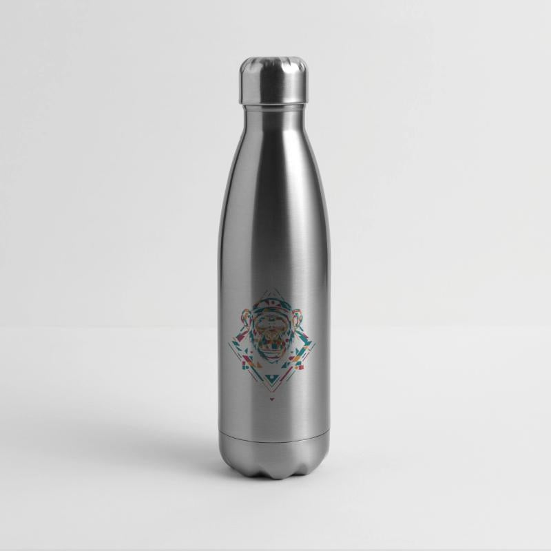 Geometric Chimpanzee Colorful Tribal Art