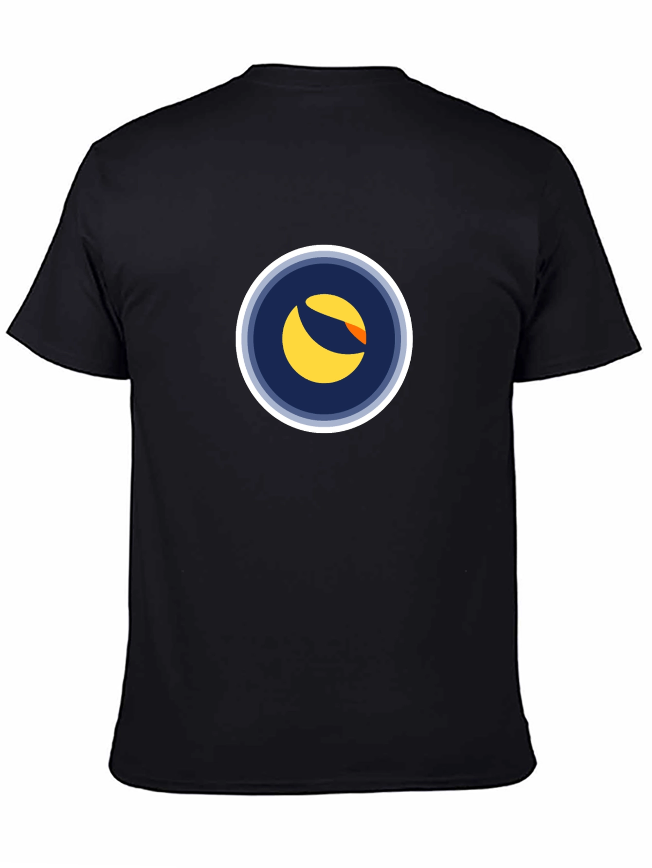 Luna Crypto T-Shirt - Black Circular Logo