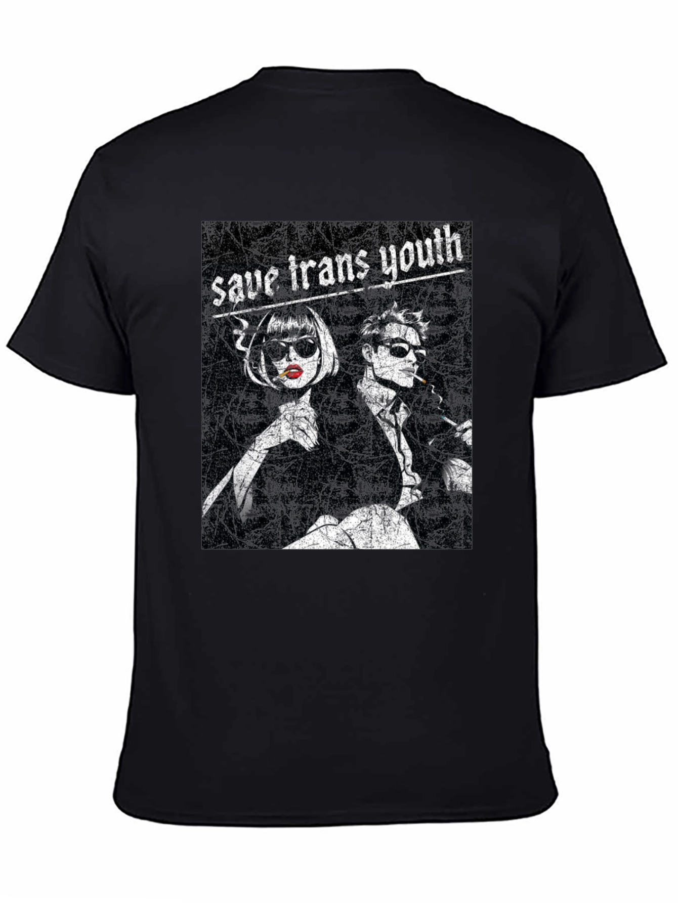 Save Trans Youth T-Shirt - Stylish Activism