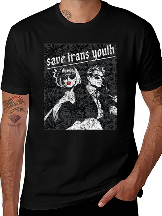 Save Trans Youth T-Shirt - Stylish Activism
