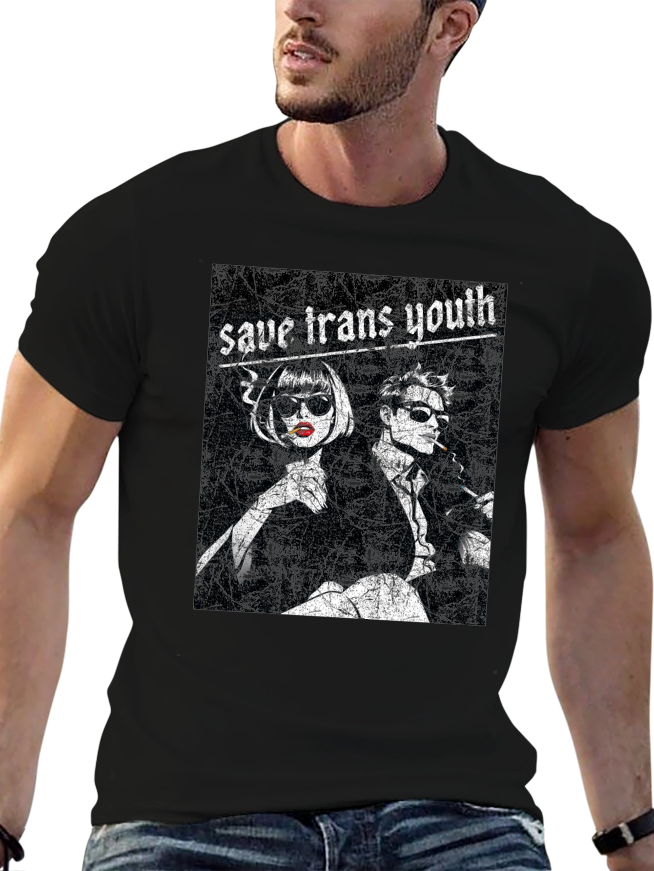 Save Trans Youth T-Shirt - Stylish Activism