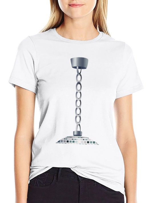 Disco Ball Chain T-Shirt - Retro Party Style