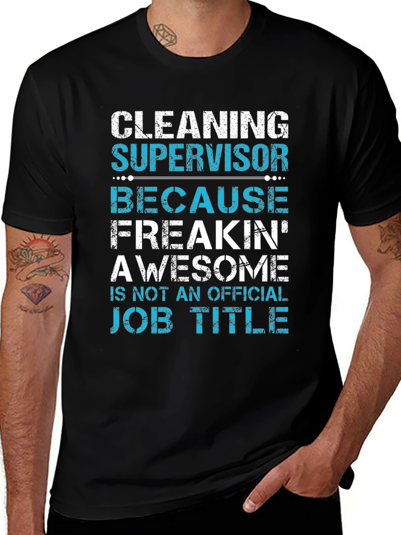 Cleaning Supervisor Funny Graphic T-Shirt