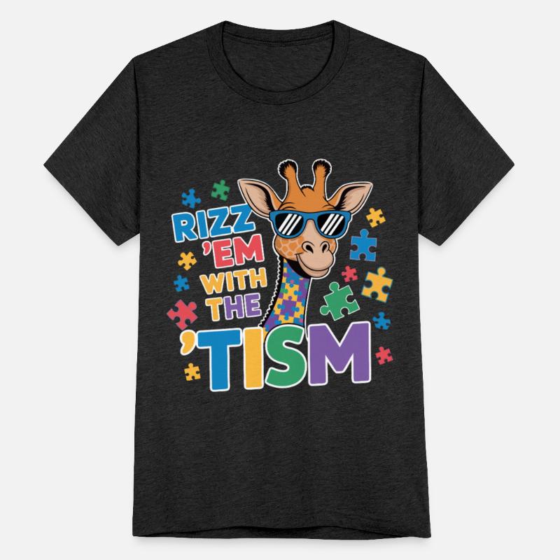 Giraffe with Puzzle Pieces and Sunglasses