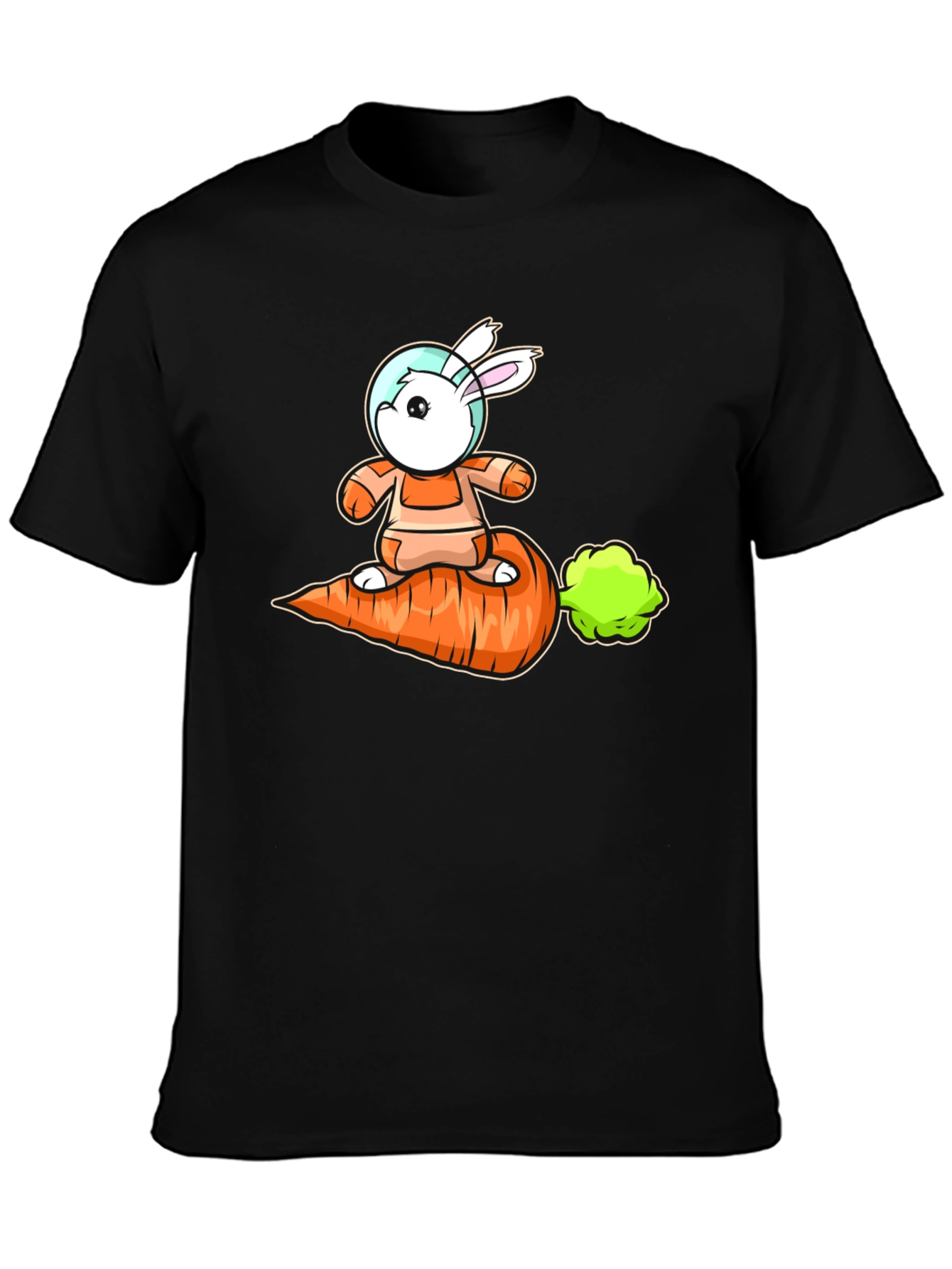 Astronaut Bunny Carrot T-Shirt