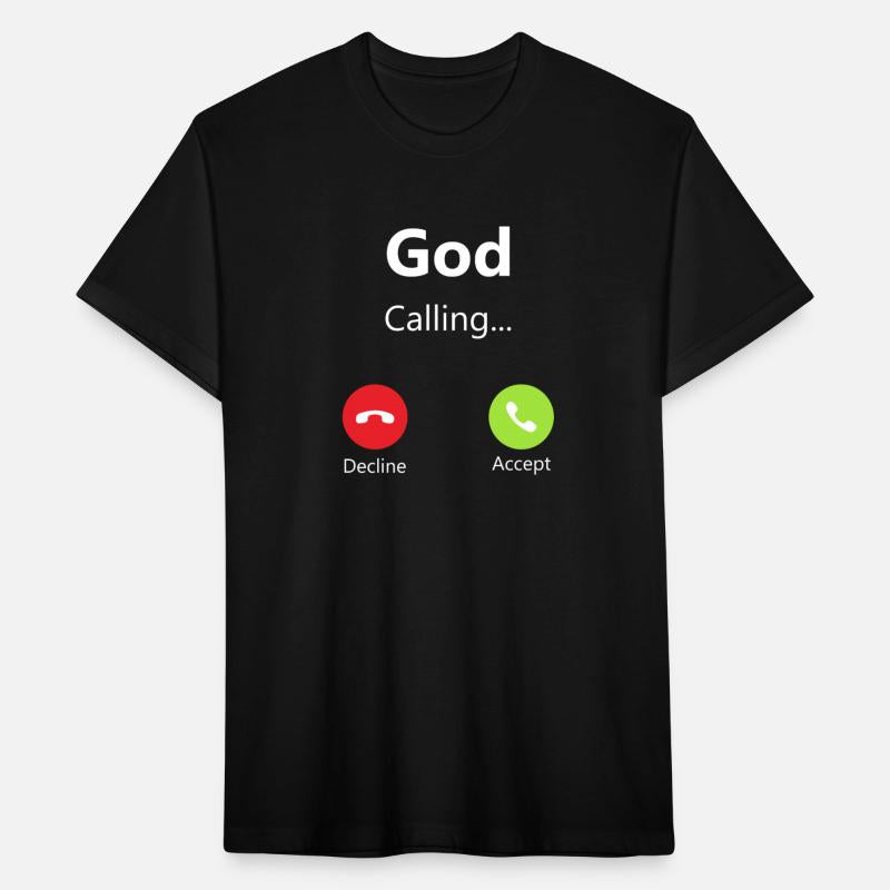 God Calling Incoming Phone Call For Christian