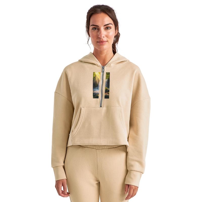 Golden Light Waterfall Escape