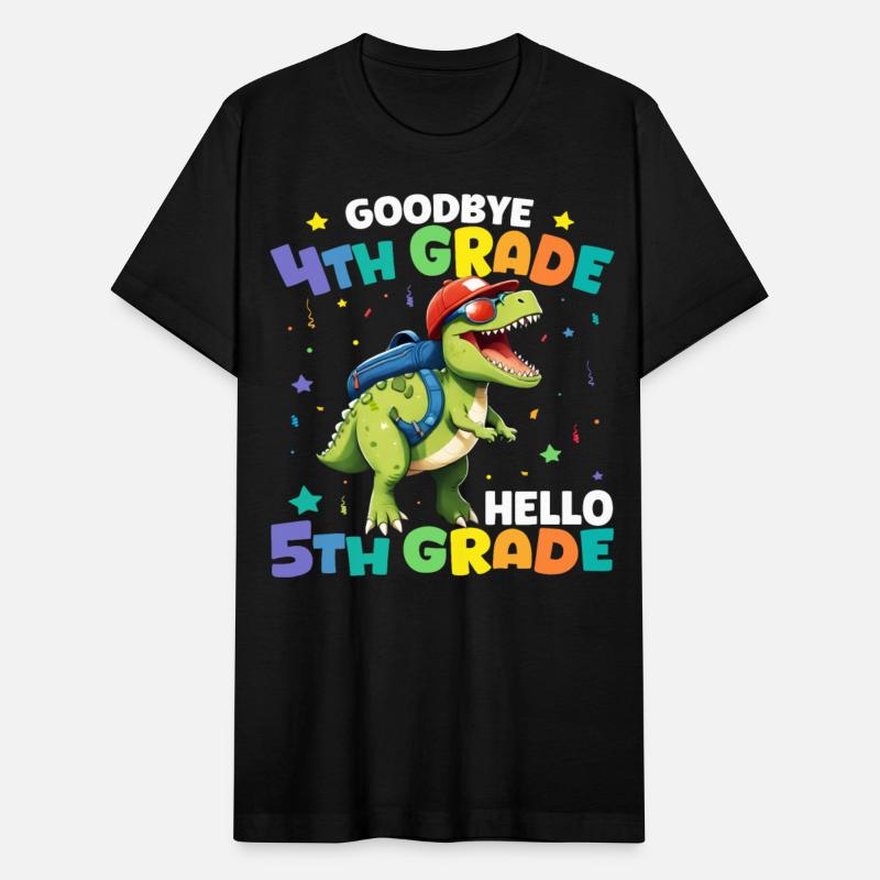 Goodbye 4th Grade Graduation Dinosaur T rex Boys
