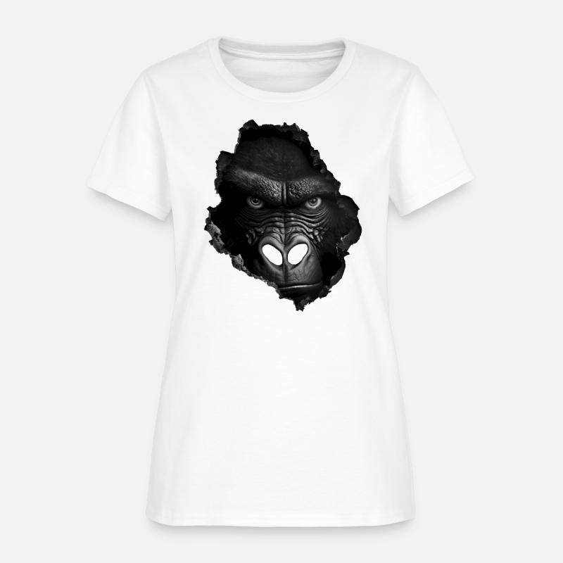 Gorilla Face Wall Animal Print Animal