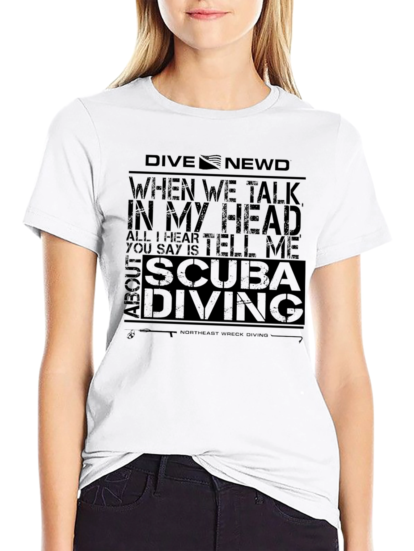 Scuba Diving Graphic Tee | Dive Newd T-Shirt
