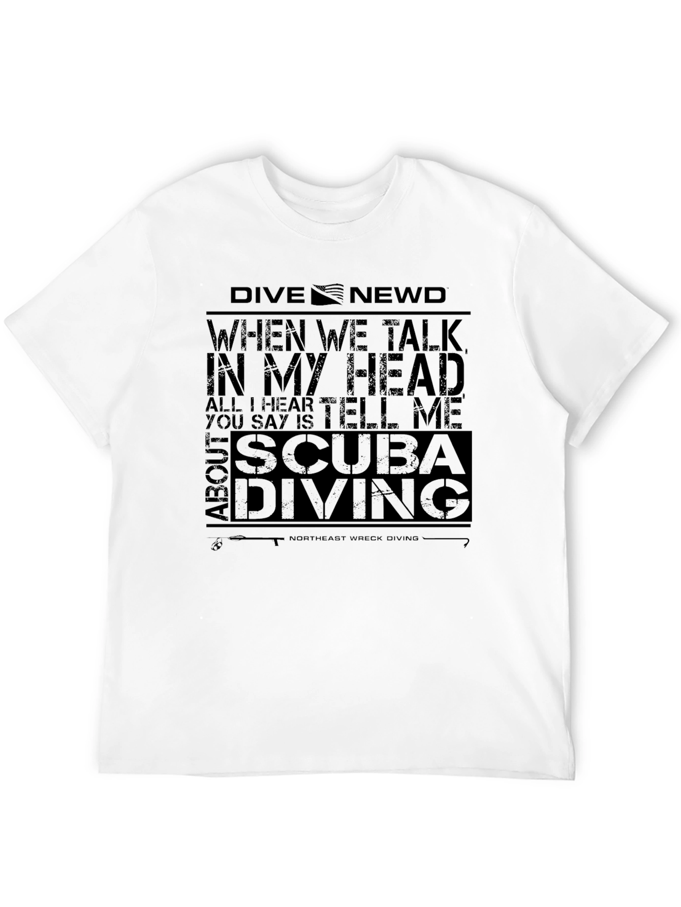 Scuba Diving Graphic Tee | Dive Newd T-Shirt