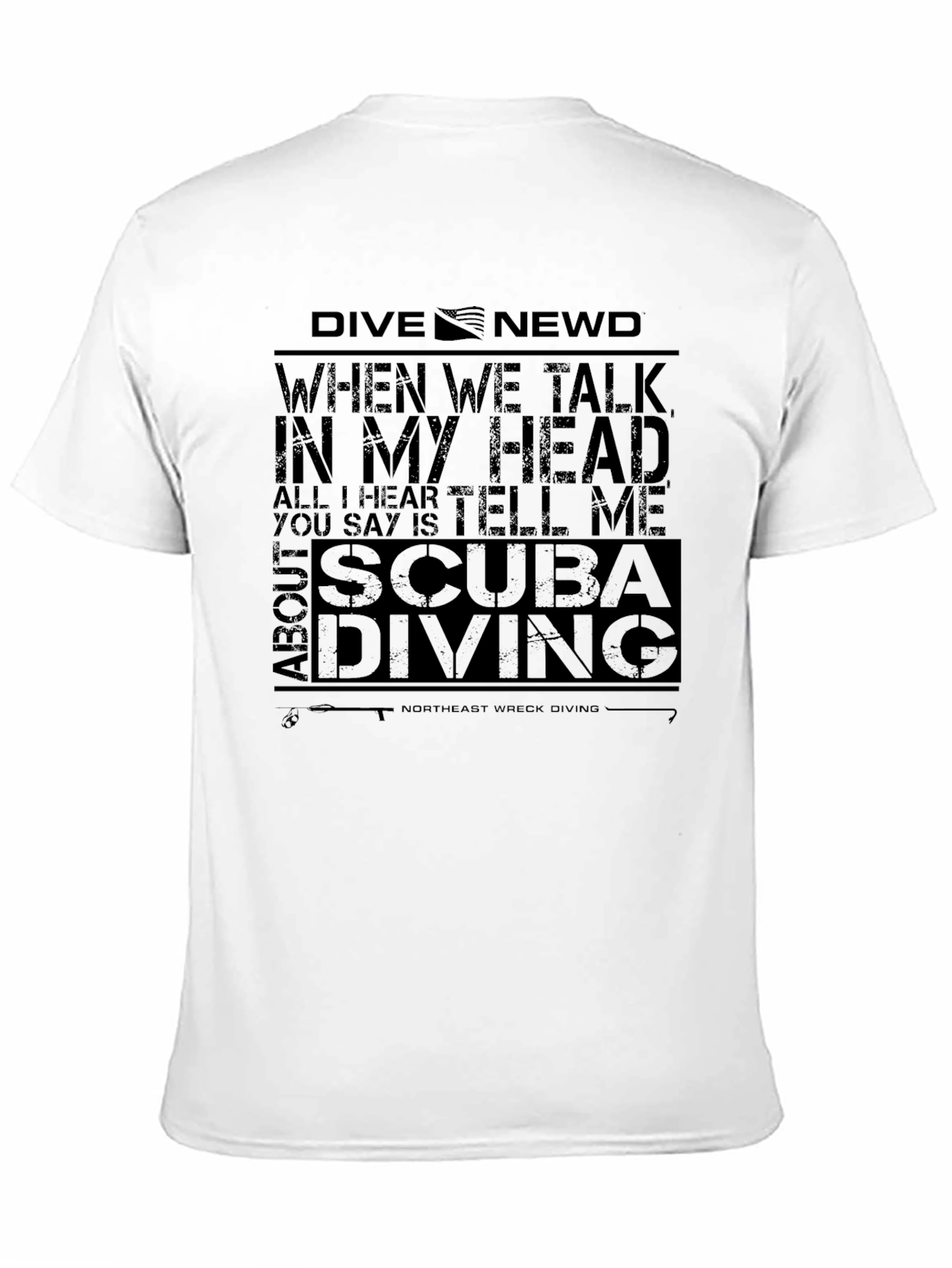 Scuba Diving Graphic Tee | Dive Newd T-Shirt
