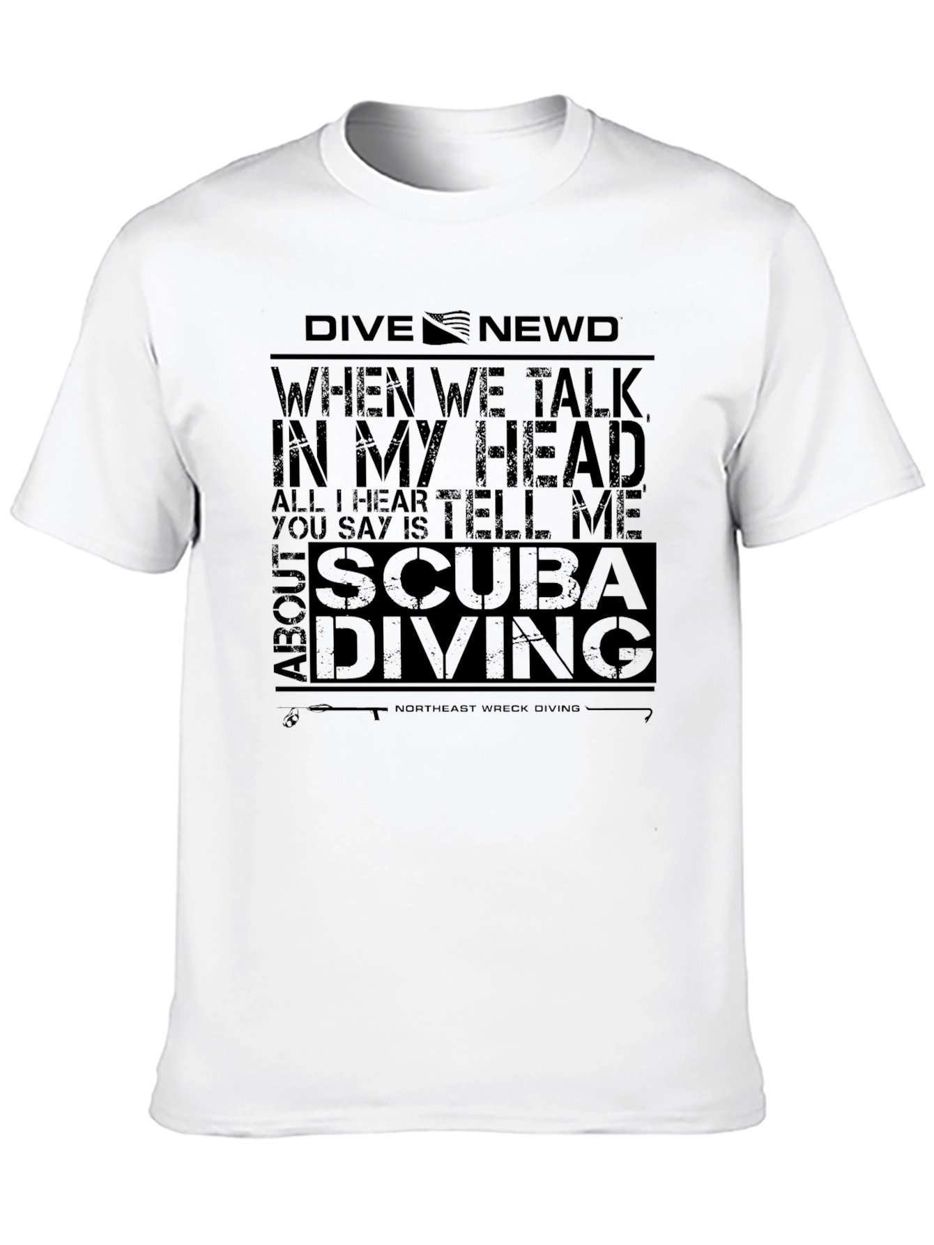 Scuba Diving Graphic Tee | Dive Newd T-Shirt