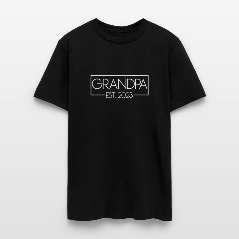 Grandpa Est. 2023 New Grandparent Men's Grandpa