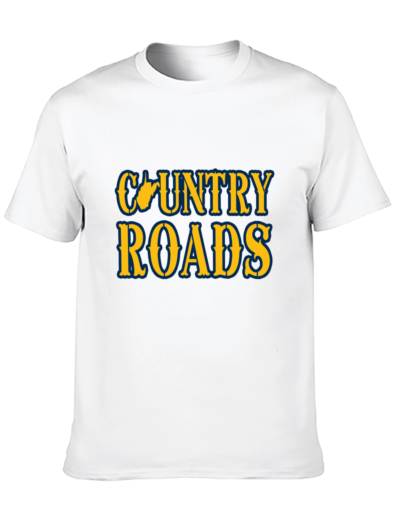 Country Roads Graphic Tee - Black
