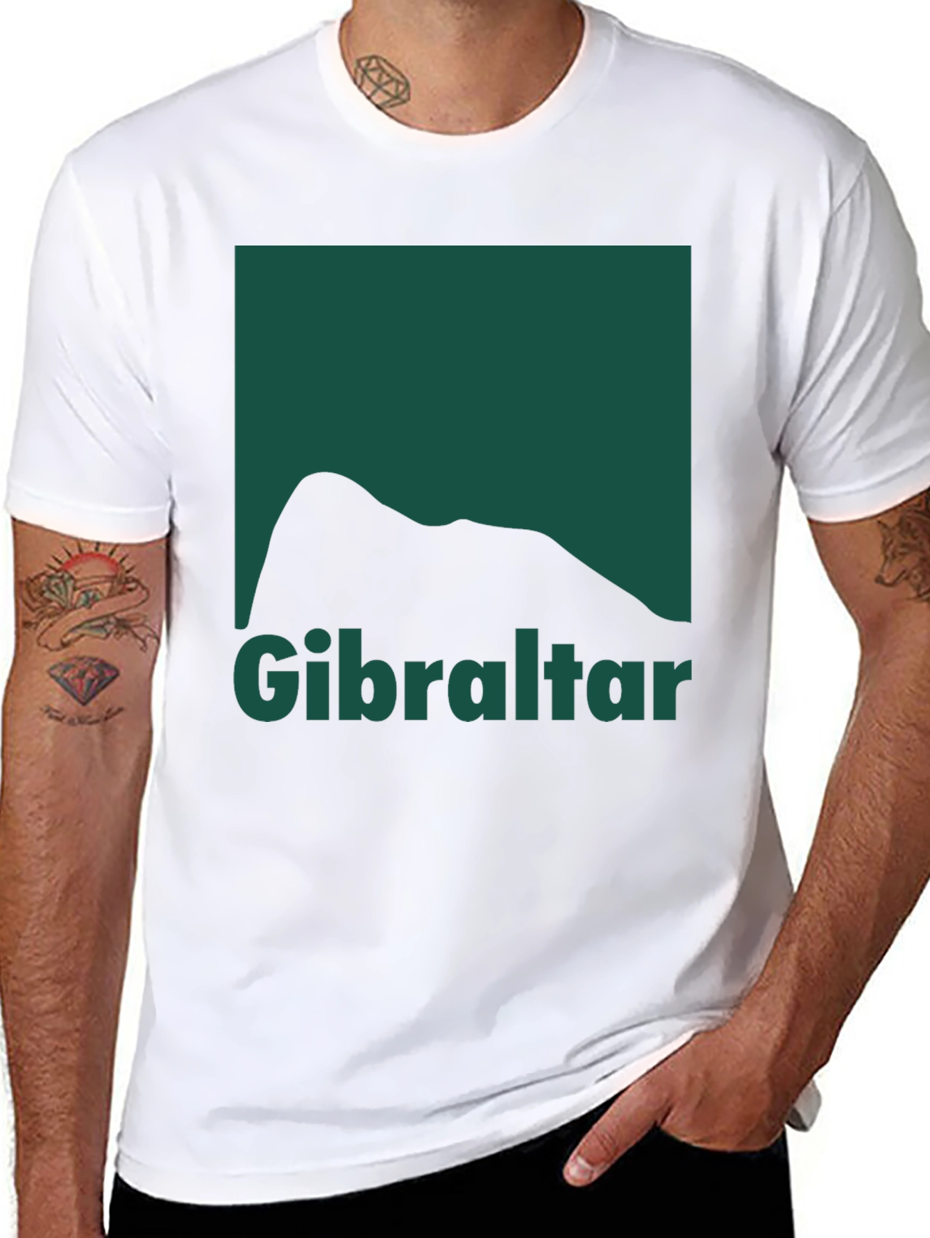 Gibraltar Graphic Tee - Black