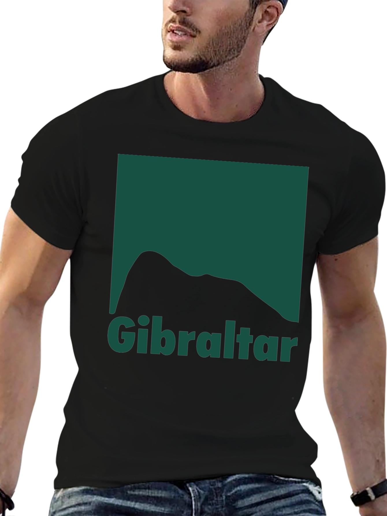 Gibraltar Graphic Tee - Black