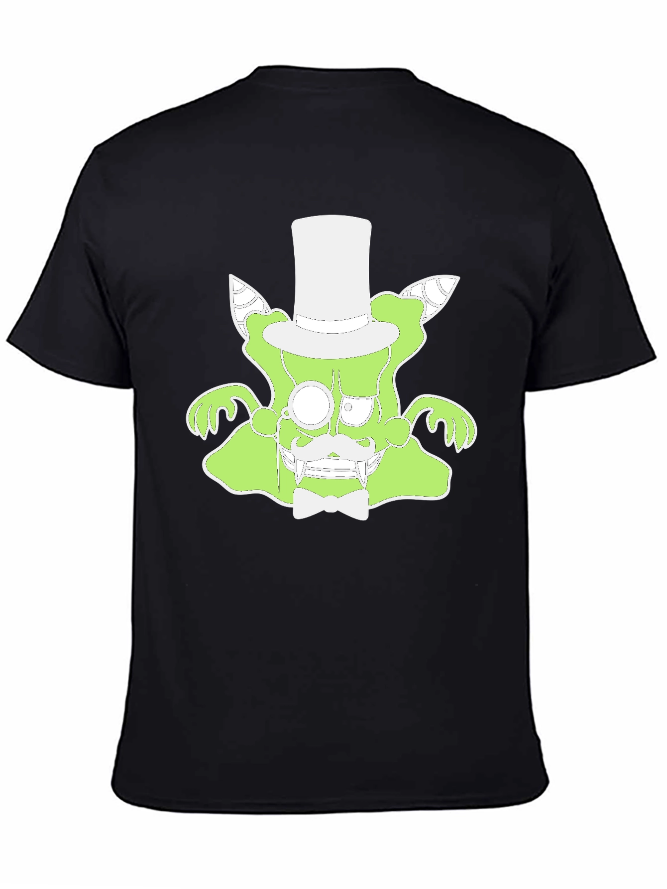 Monster Top Hat Tee - Unique Graphic T-Shirt
