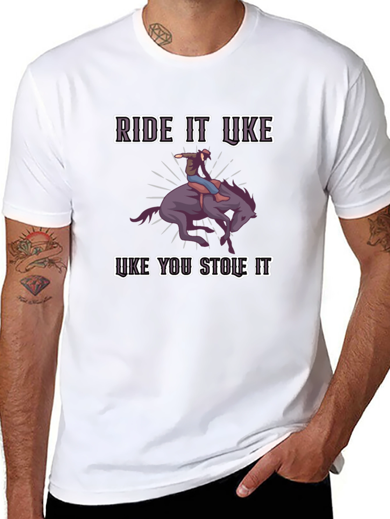 Ride it Like You Stole It Graphic Tee