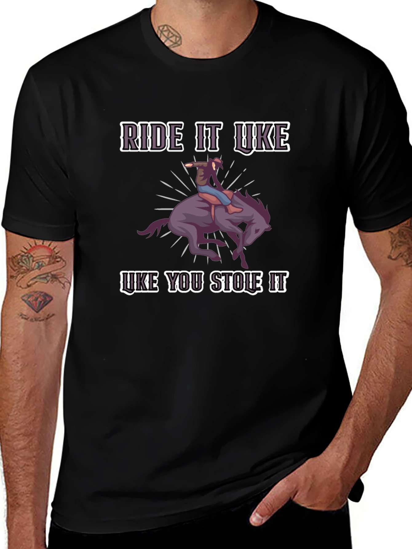 Ride it Like You Stole It Graphic Tee