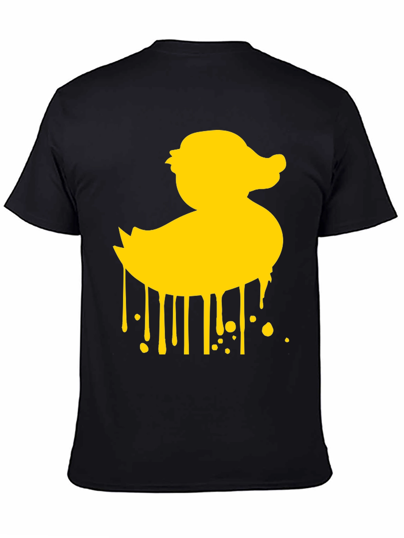 Rubber Duck Drip Graphic T-Shirt - Mens Casual Tee