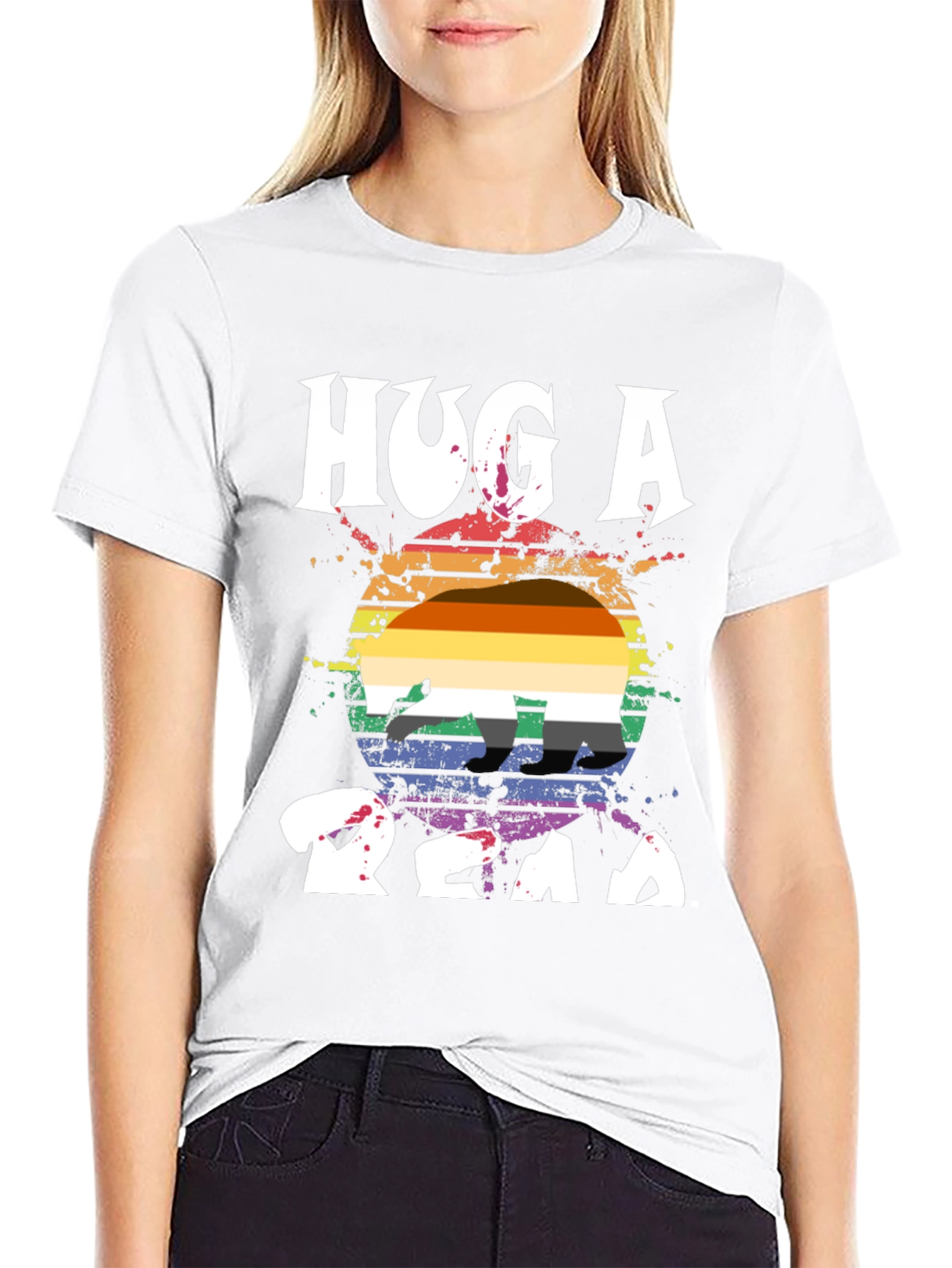 Hug A Queer Pride LGBTQ+ T-Shirt