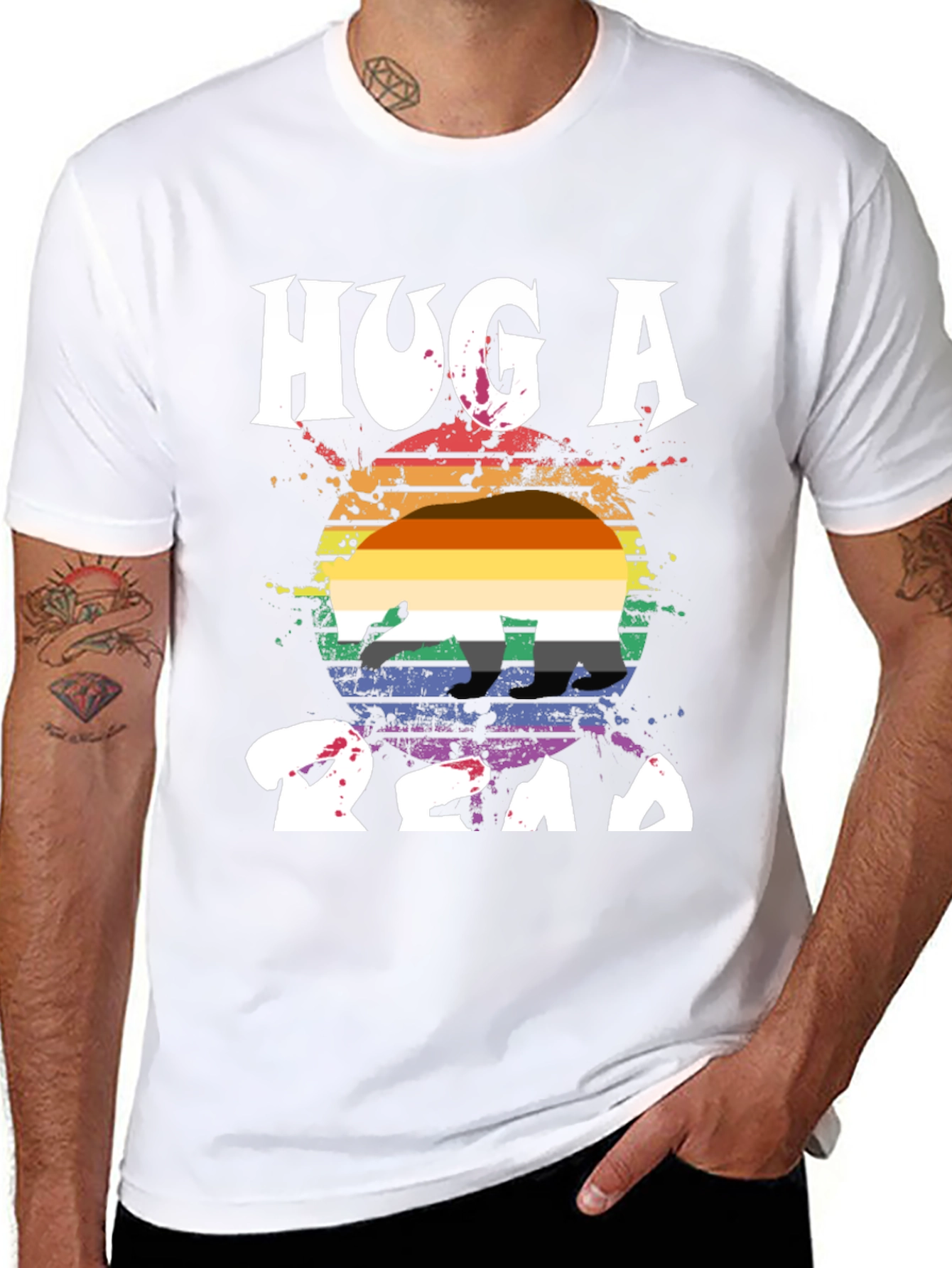 Hug A Queer Pride LGBTQ+ T-Shirt