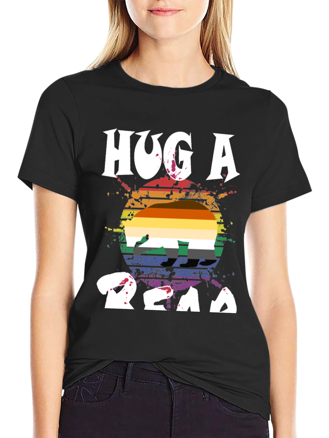 Hug A Queer Pride LGBTQ+ T-Shirt