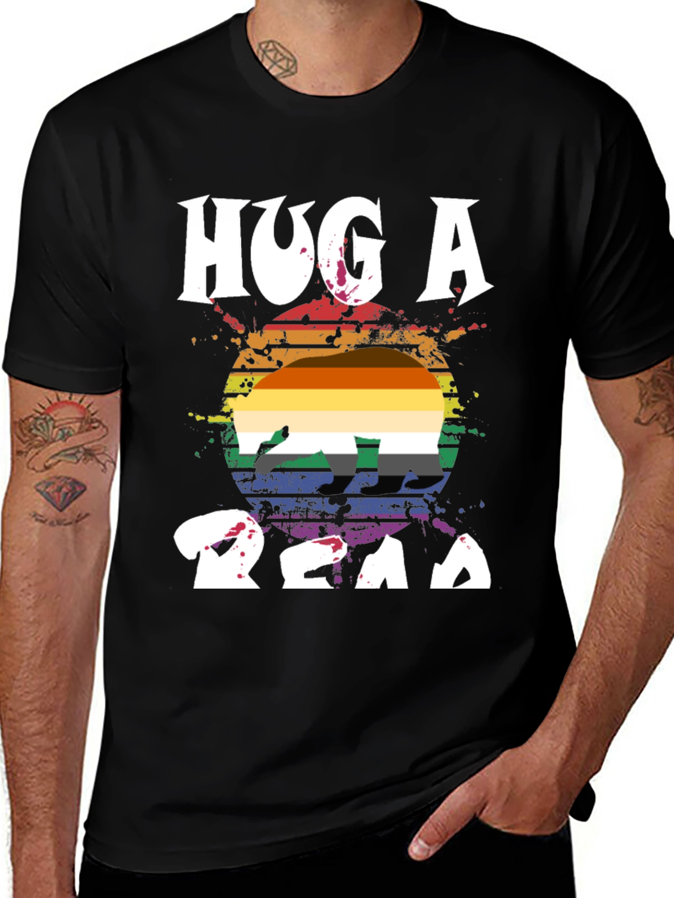 Hug A Queer Pride LGBTQ+ T-Shirt
