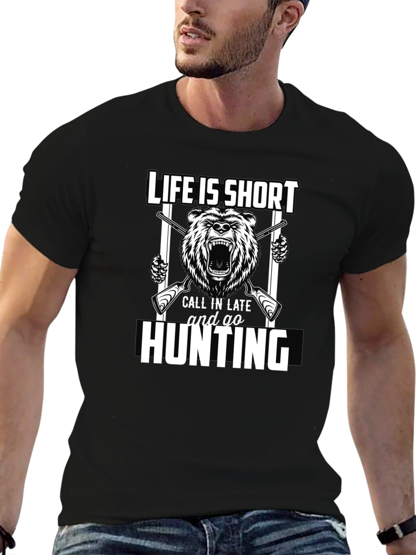 Life Is Short Hunting T-Shirt