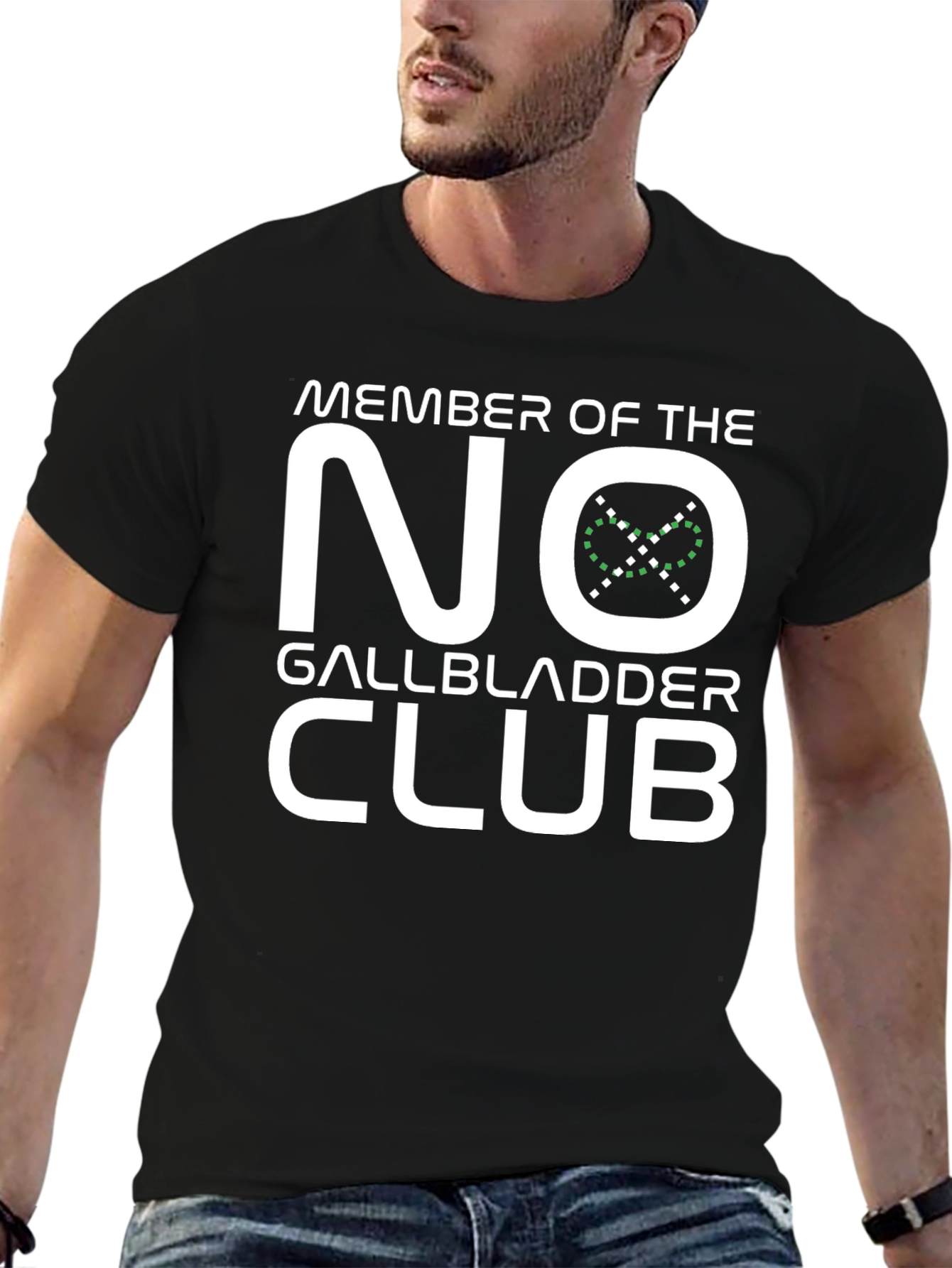 No Gallbladder Club Funny T-Shirt