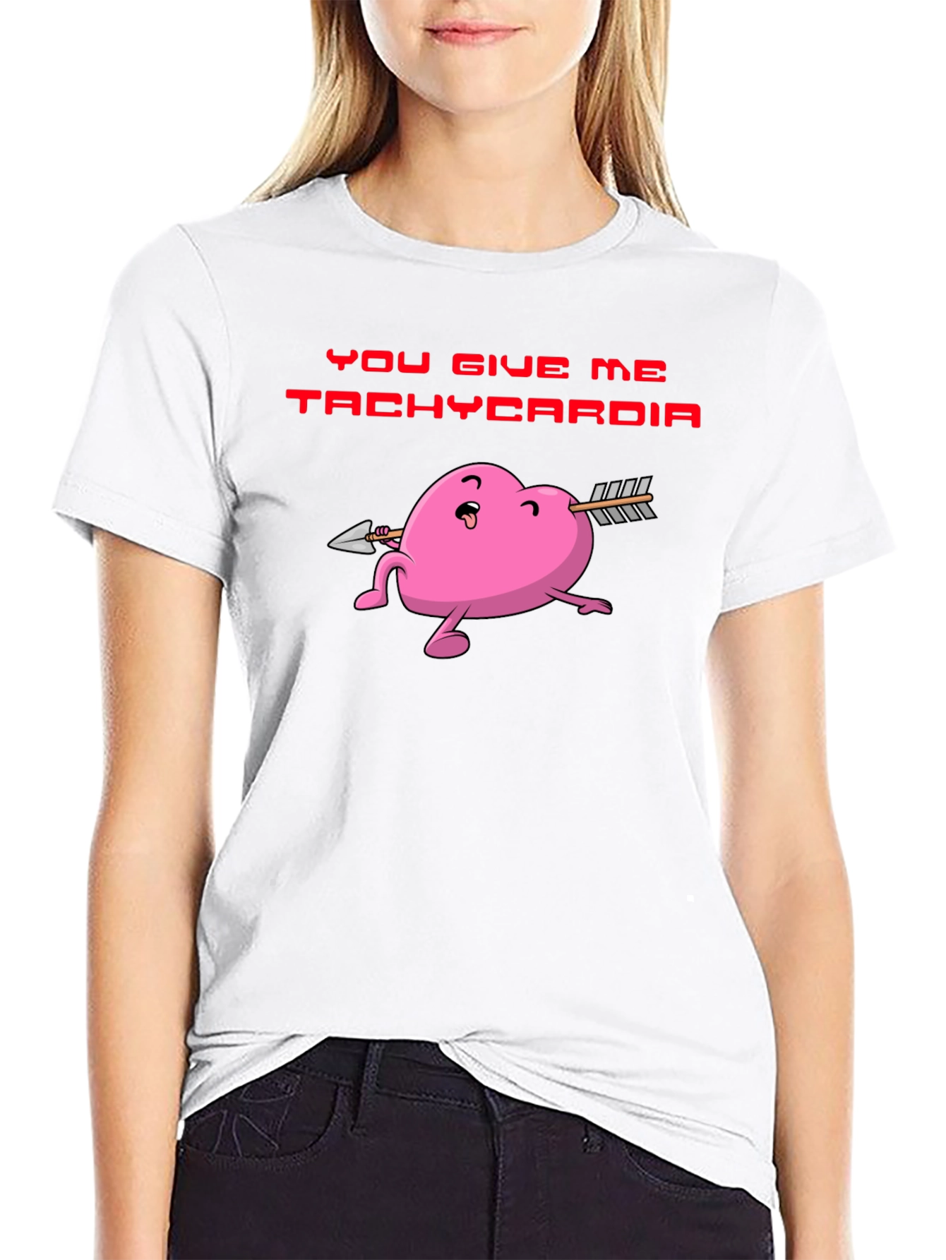 You Give Me Tachycardia Heart Valentine T-Shirt