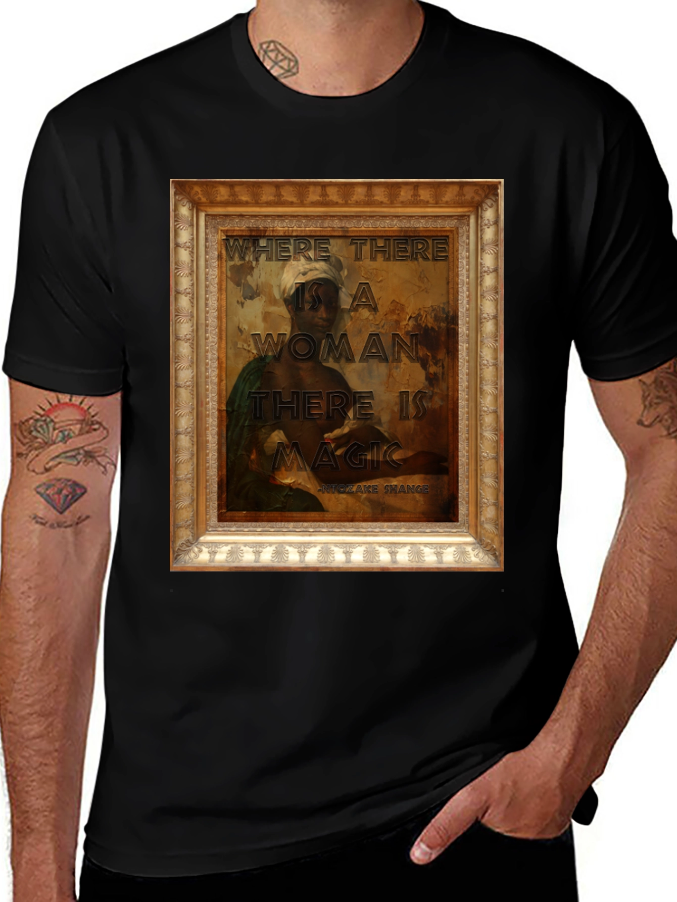 Woman Is Magic T-Shirt - Literary Art Tee