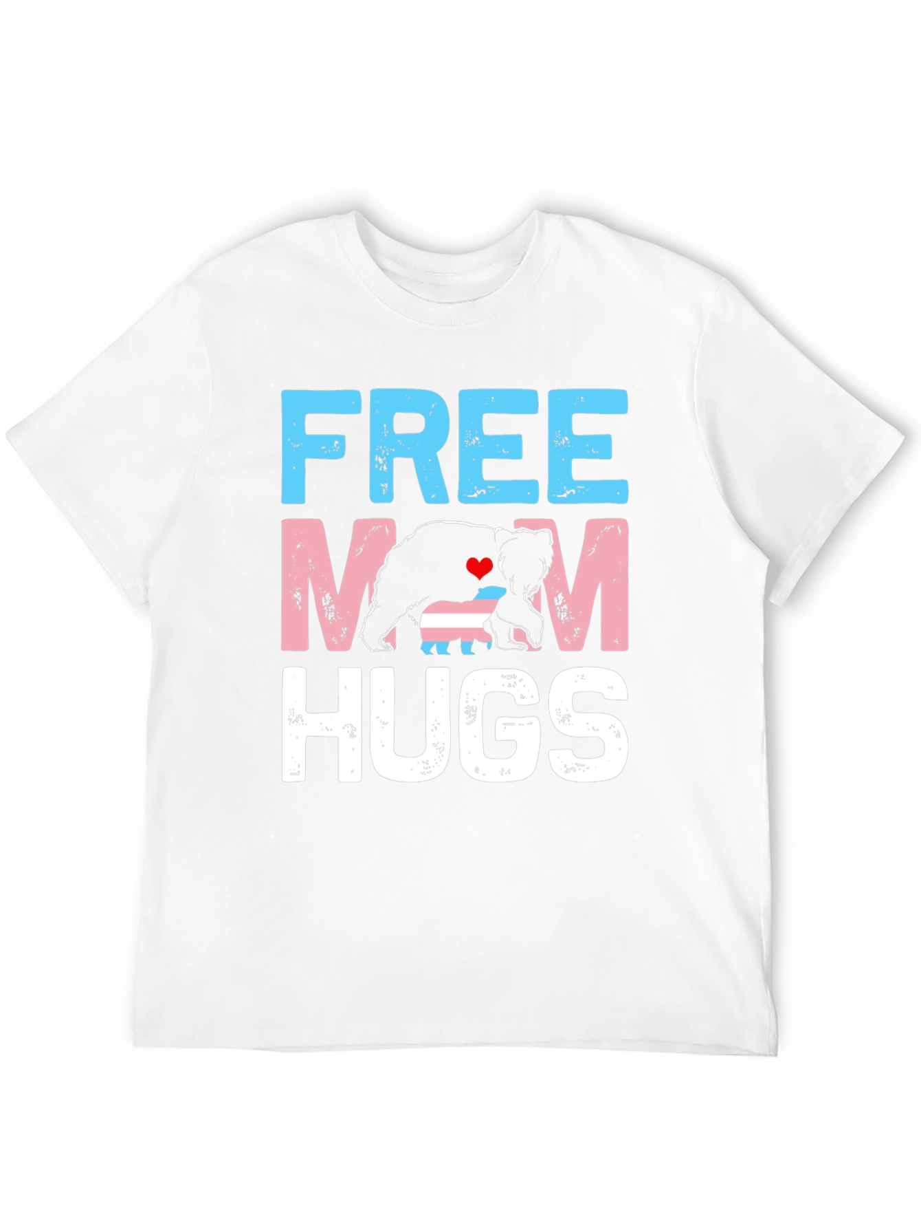 Free Mom Hugs Transgender Bear T-Shirt