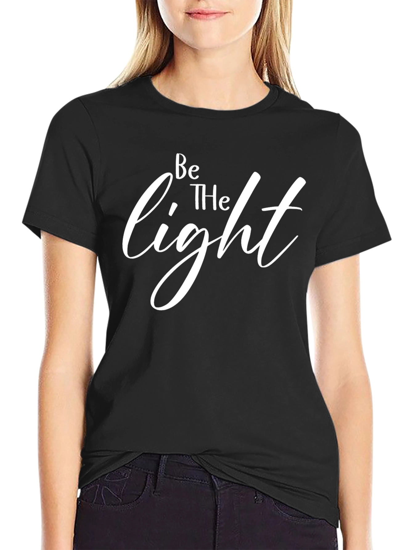Be The Light T-Shirt - Inspirational Graphic Tee